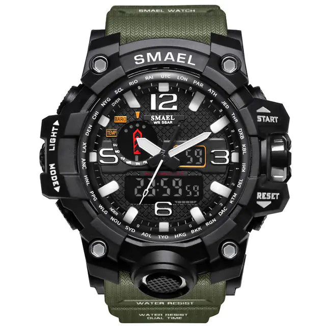 SMAEL 1545 Multifunctional Luminous Outdoor Watch
