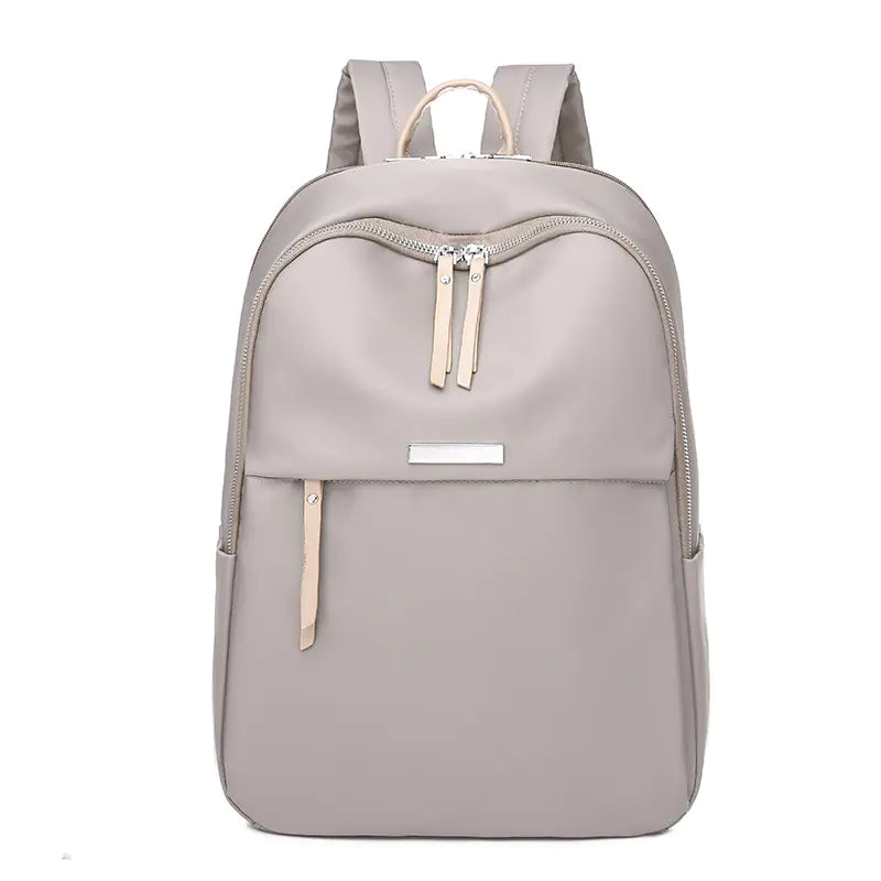 14-Inch Women's Laptop Backpack - Stylish Oxford Fabric