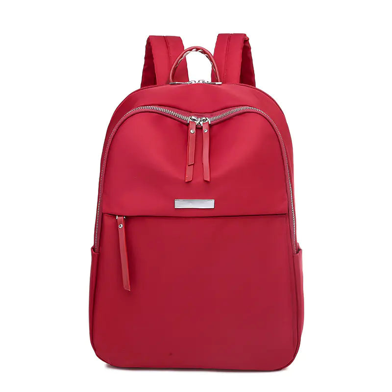 14-Inch Women's Laptop Backpack - Stylish Oxford Fabric