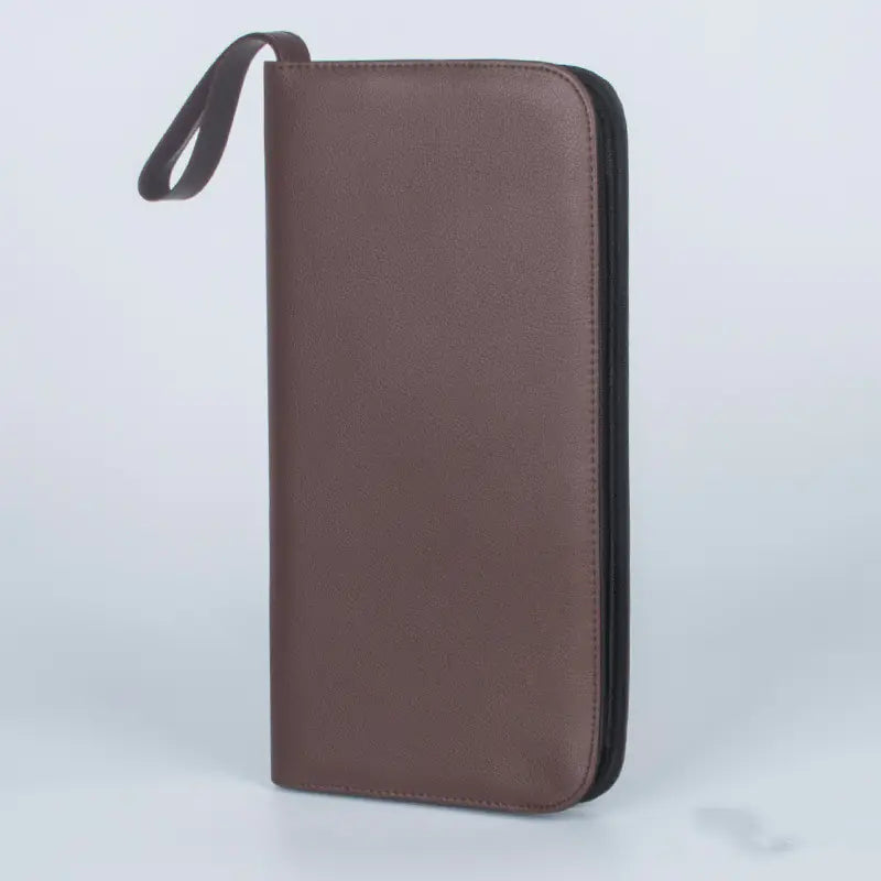 Large PU Leather Pencil Case for 36 Fountain Pens