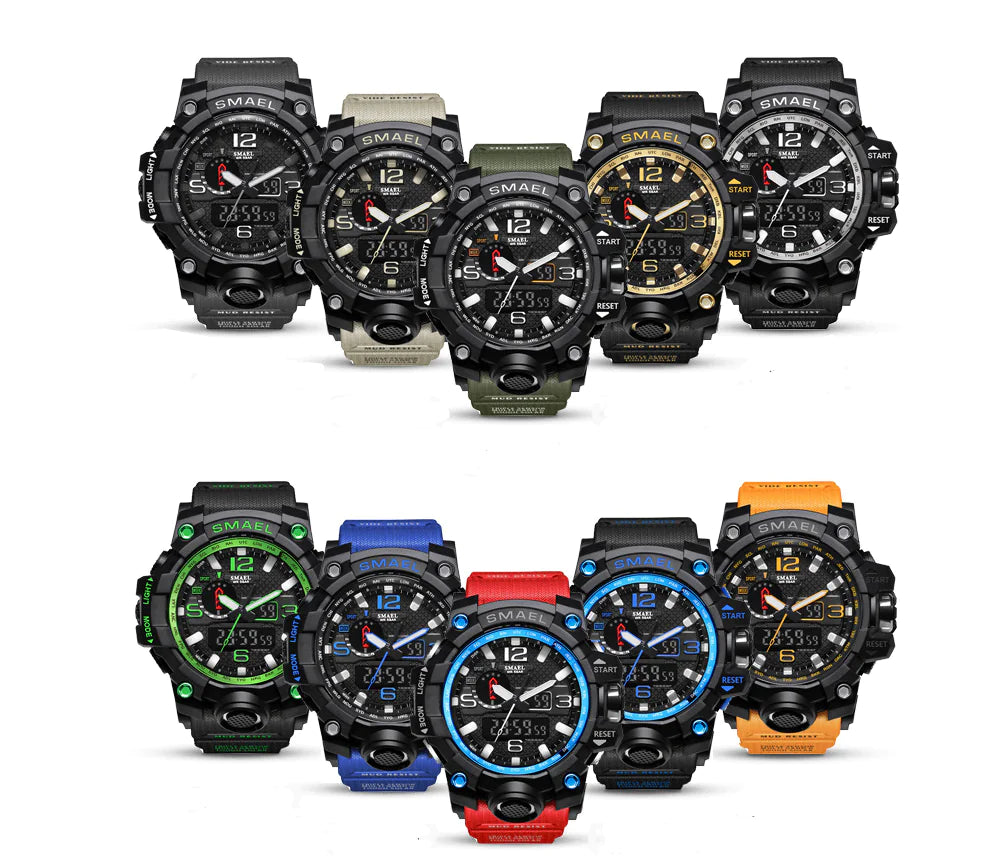 SMAEL 1545 Multifunctional Luminous Outdoor Watch