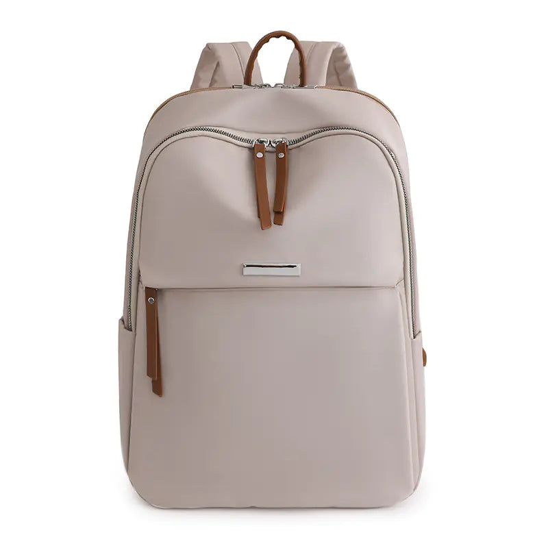 14-Inch Women's Laptop Backpack - Stylish Oxford Fabric