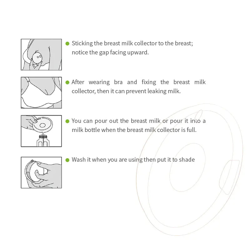 Breast Milk Collector and Nipple Protection Device