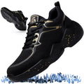 Gsutenmre Steel Toe Shoes for Men Breathable Work Shoes Lightweight Steel Toe Sneakers Indestructible Construction Safety Shoes Smash Puncture Proof Steel Toe Work Shoes for Men Women