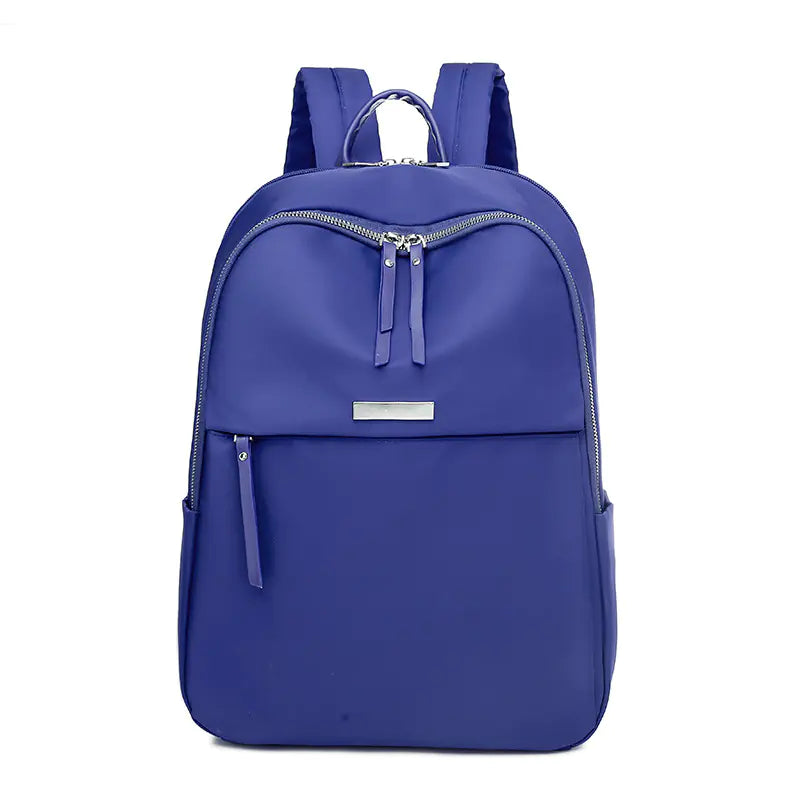 14-Inch Women's Laptop Backpack - Stylish Oxford Fabric